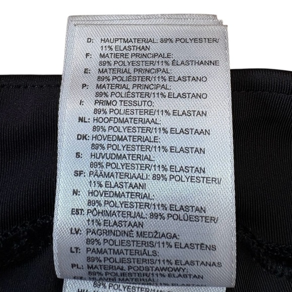 Adidas, Black Sport Leggings, Comfort and Performance, Medium 🏃‍♀️‍➡️ - Picture 7 of 8